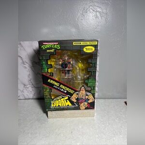 Super7 TMNT Krang Android Super Cyborg Action Figure Clear X-Ray  2024 New 7POA